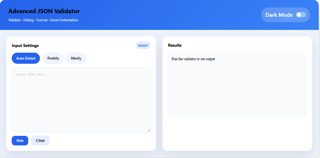 How to Use the JSON Validator